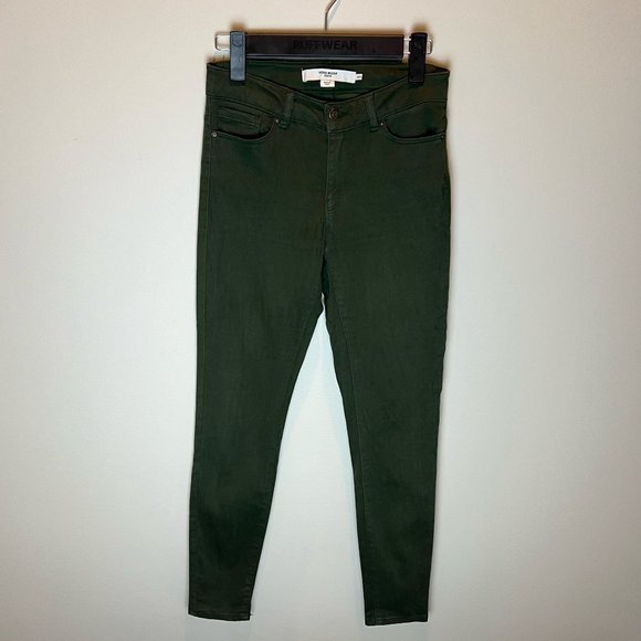 Hunter Green Soft Skinny Vero Moda Pants Size S - Picture 1 of 3